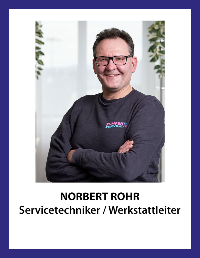 Pumpenservice Team Norbert Rohr